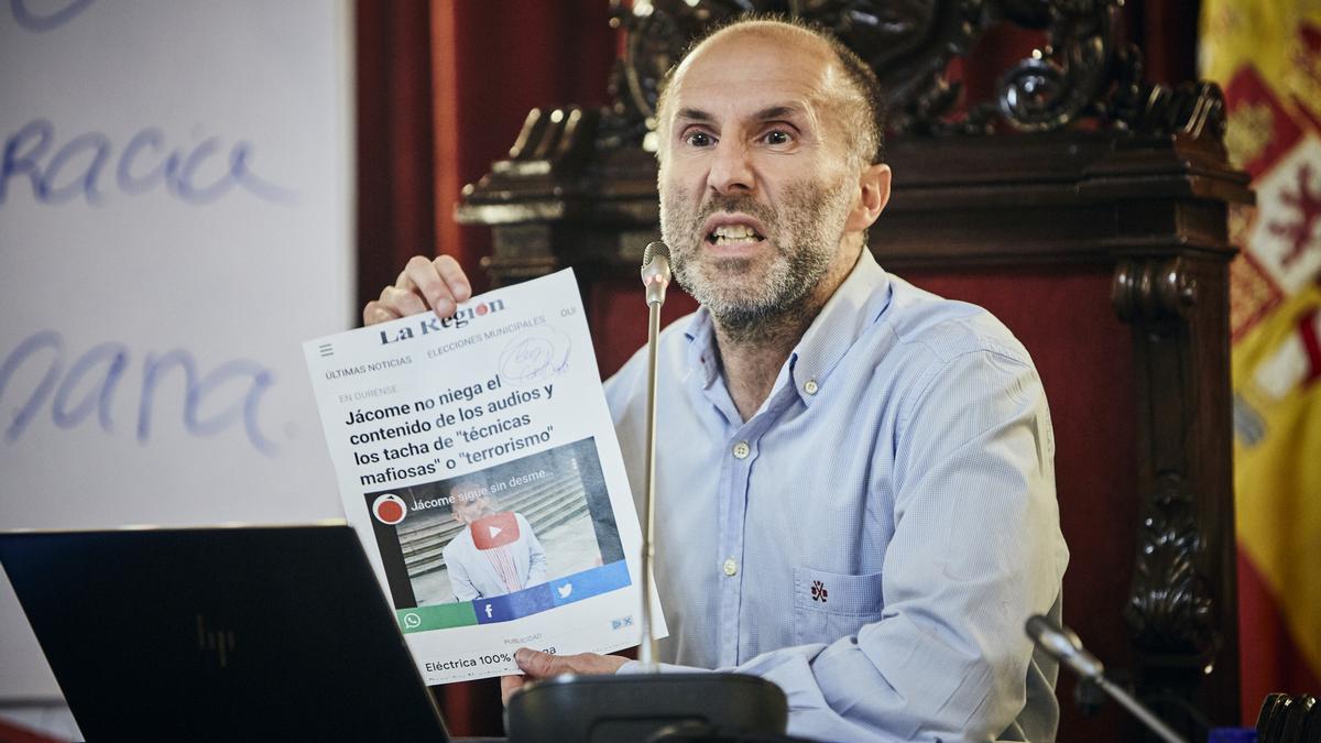 La intrahistoria sobre el editor que arreó un puñetazo al alcalde de Ourense