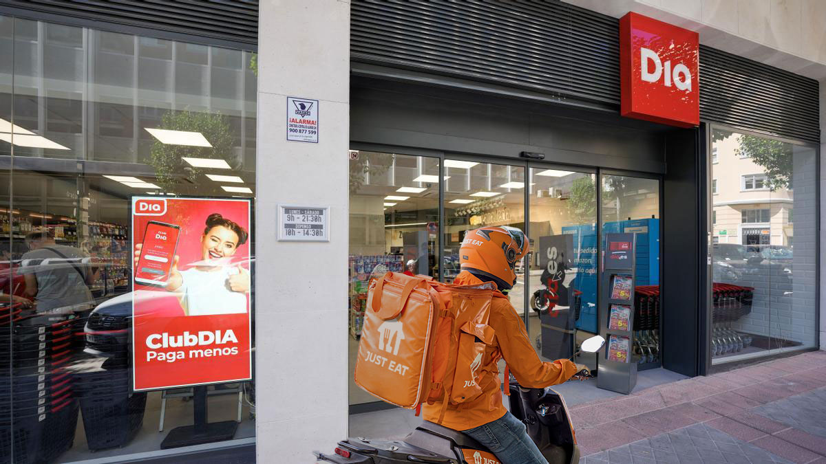 Just Eat y Dia refuerzan su alianza y alcanzan cerca de 300 tiendas en España