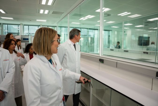 Laboratorio de Moderna en España 