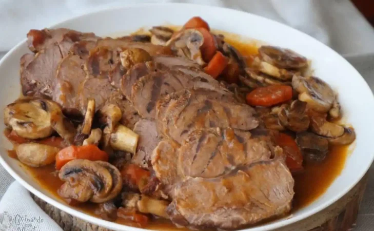 Un redondo de ternera en escabeche es una elección familiar perfecta