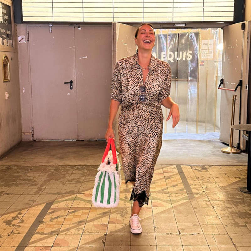 Ana Milán se atreve con esta falda de animal print de Sfera que puedes conjuntar con todo