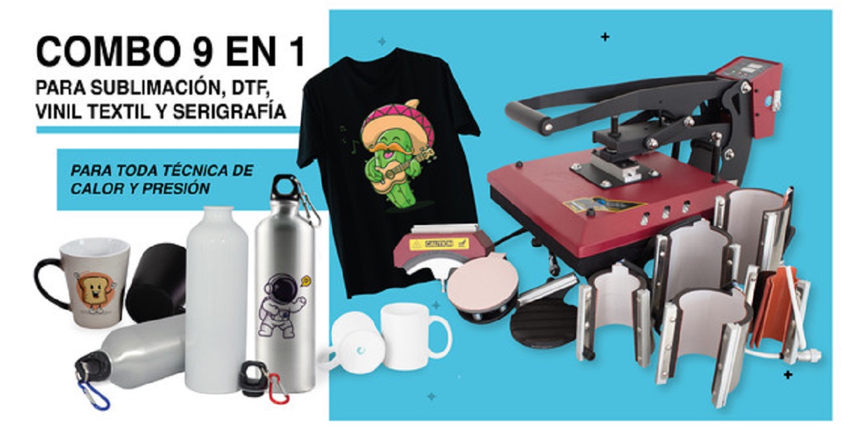 Emprende con los Combos de sublimación, la técnica de marketing del momento