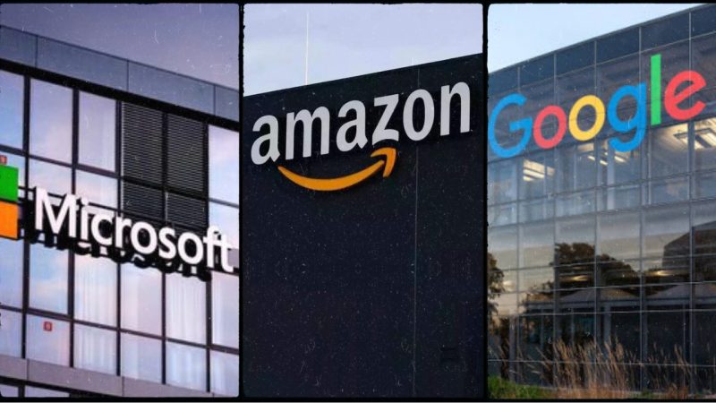 Los españoles confían más en Amazon, Microsoft o Google como banqueros