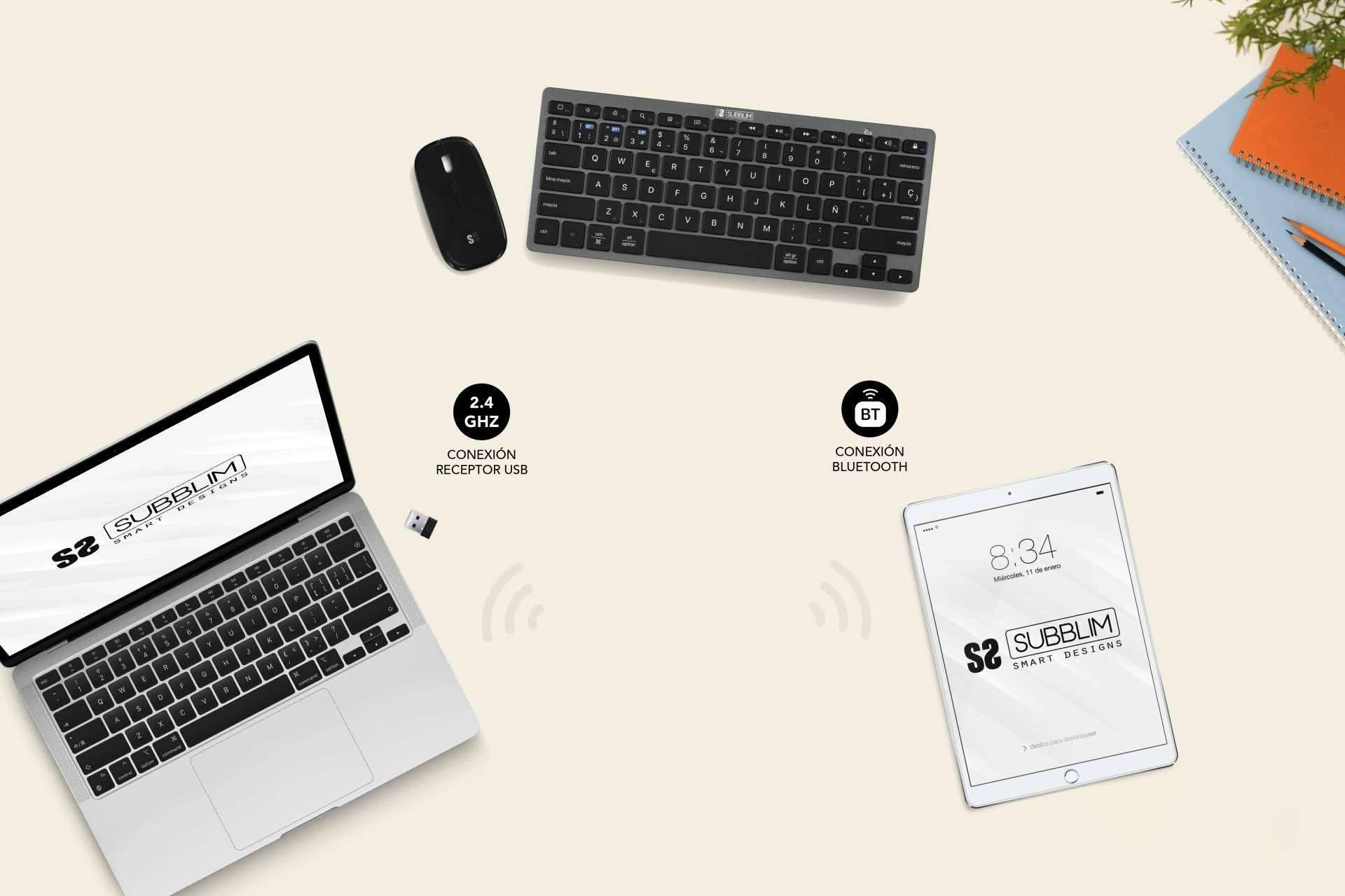 SUBBLIM es una marca alicantina de accesorios informáticos que apuesta por impulsar la conectividad dual y la protección avanzada en sus productos