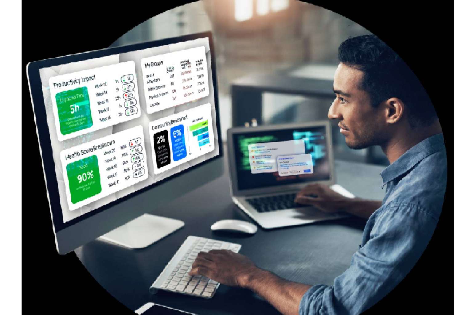 ¿Cuáles son las ventajas de usar el DEX de SysTrack en un banco?