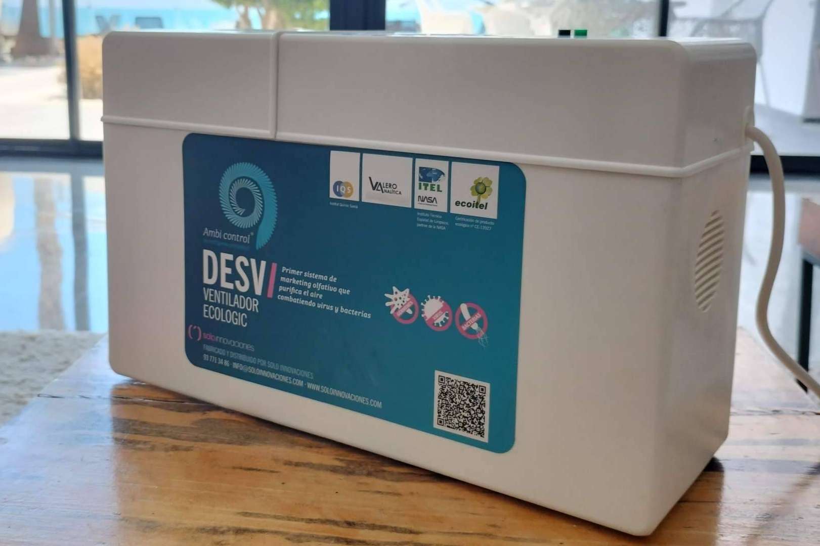 Solo Innovaciones y su sistema Desv Ventilador Ecologic para la higiene ambiental