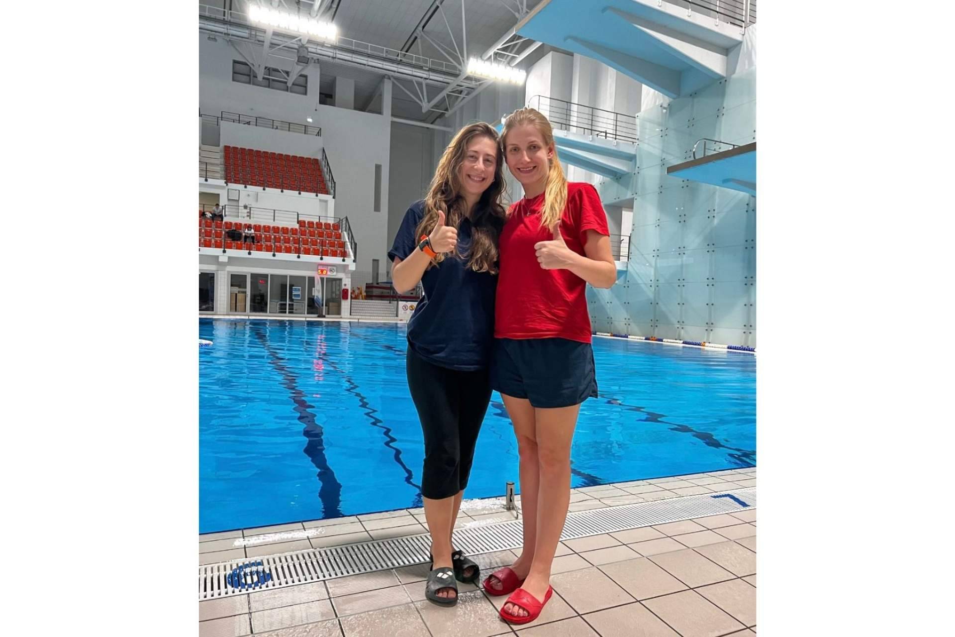 Un viaje en el mundo de la natación artística con Irma Davarashvili, de atleta a entrenadora