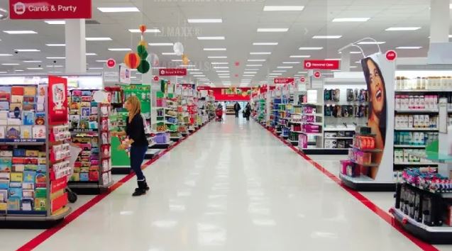 interior de un establecimiento de Target en Orlando