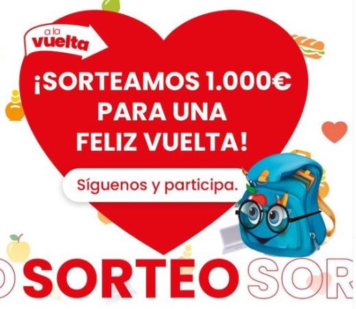 Eroski trata de 'comprar' a sus clientes con un sorteo de 1.000 euros 1 Merca2.es ¡SORTEAMOS 1.000€ PARA UNA FELIZ VUELTA!