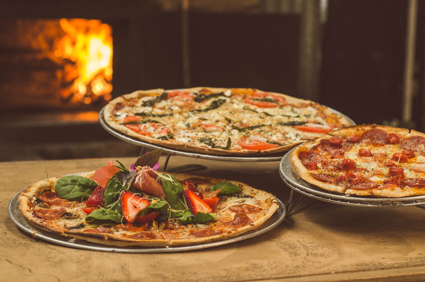 Pizzas al horno de piedra, apuesta por el sabor