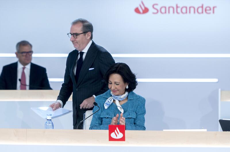 Santander ejecuta otro 8% de su programa de recompra de acciones por más de 100 millones