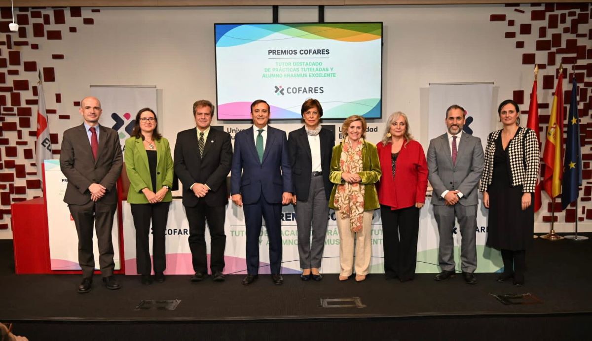 Cofares entrega los ‘Premios Tutor Destacado’ y ‘Erasmus Excelente’
