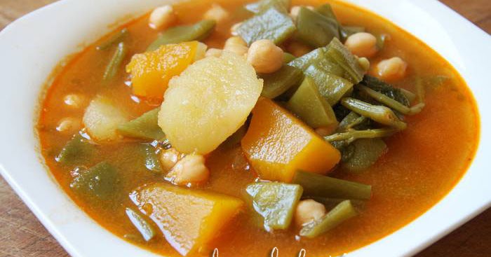 El cocido de calabaza al estilo andaluz