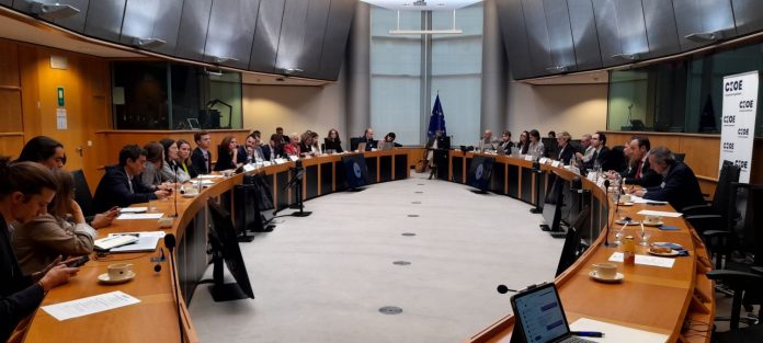 Reunión de CEOE en el Parlamento Europeo