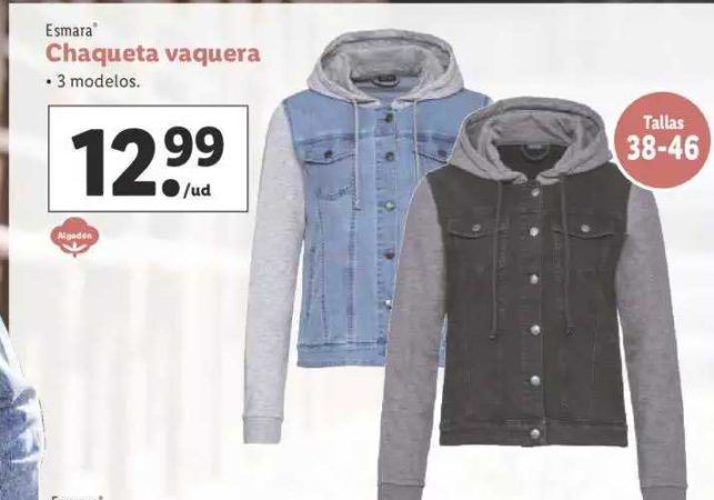 esmara chaqueta vaquera 97088 Merca2.es