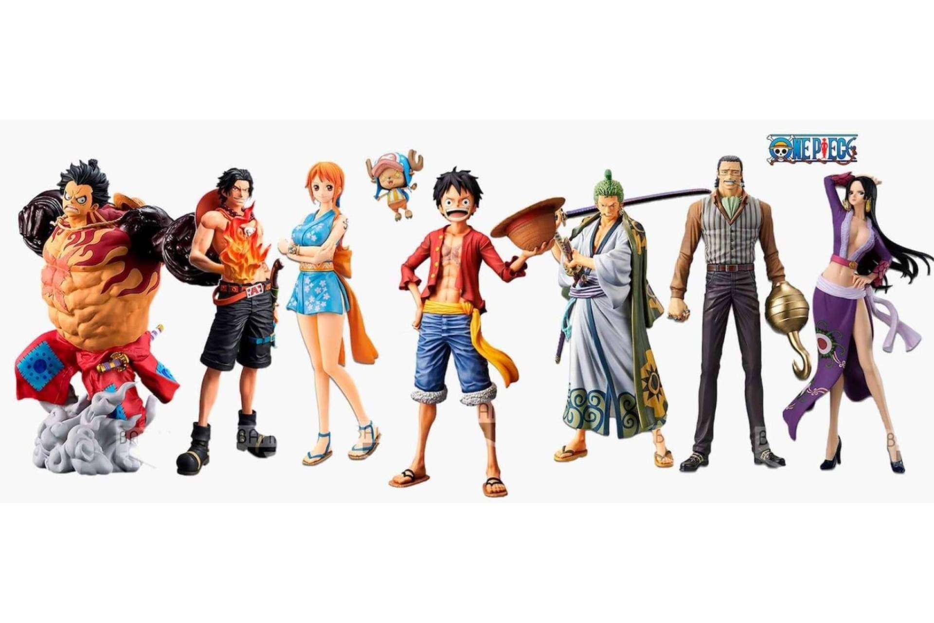 Banpresto, las figuras de anime que llegan tras el furor del nuevo One Piece