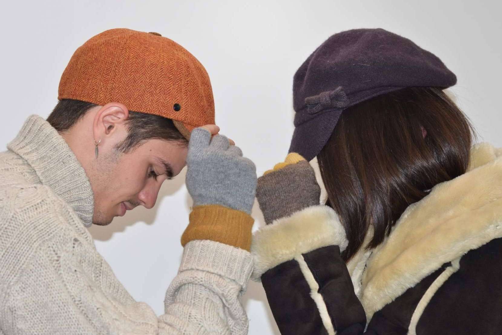 Loos guantes sin dedos de Santacana, los mitones