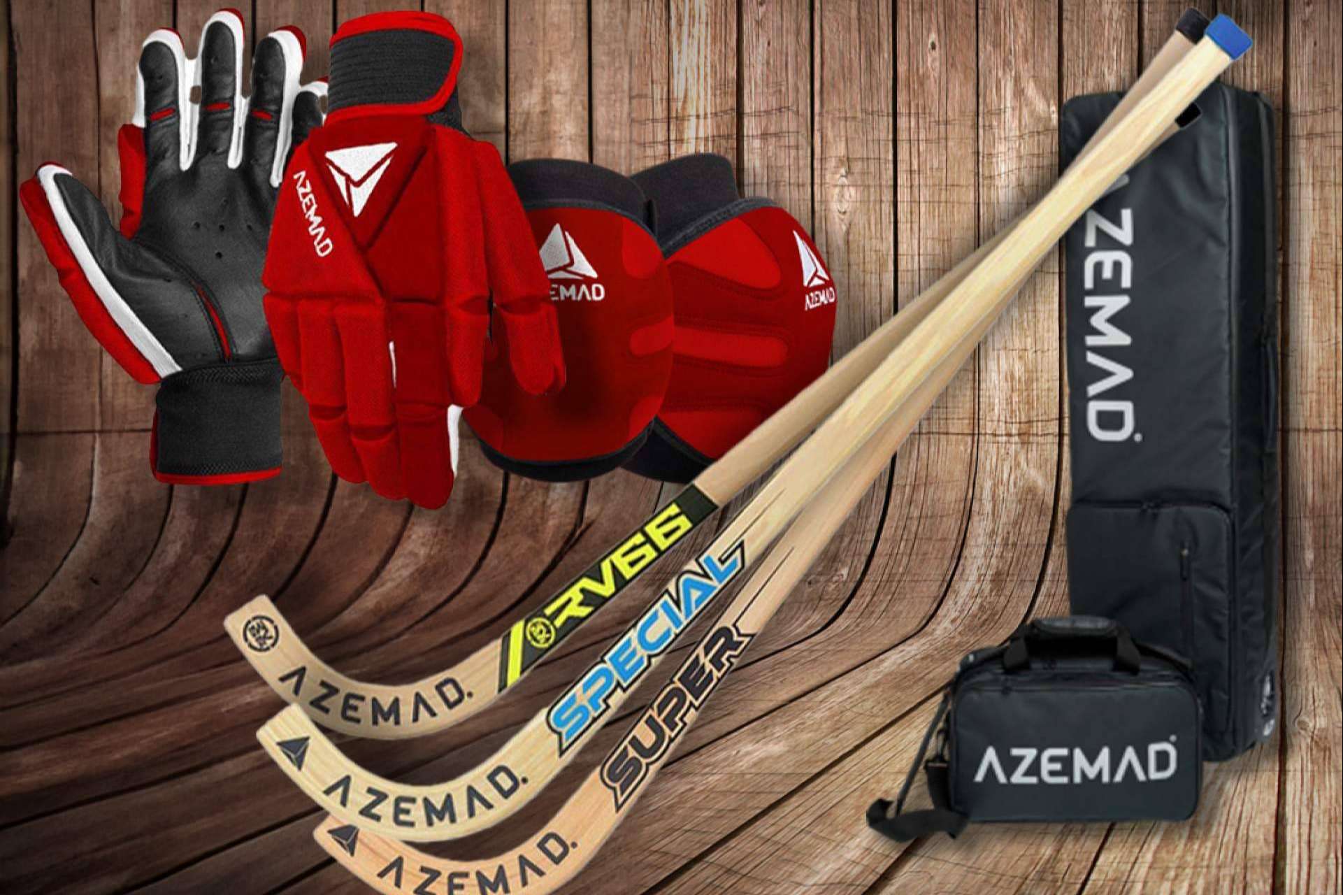 Azemad son los sticks recomendados para jugar a hockey que se encuentran en Hoquei360