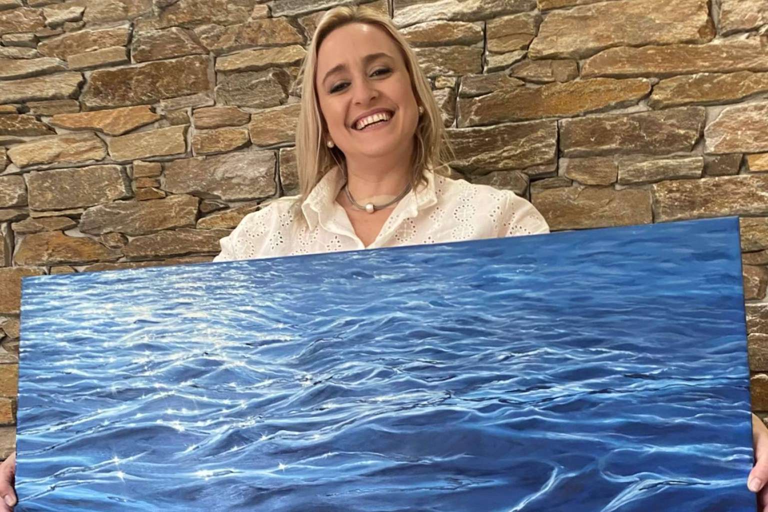 Las obras de Carmen Ferrando son una ventana al mar