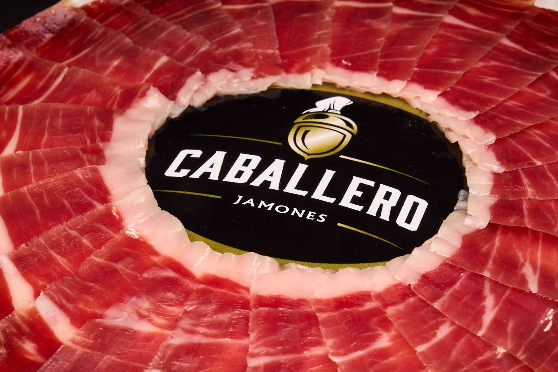 Jamón bellota 100 % ibérico de la marca Jamones Caballero