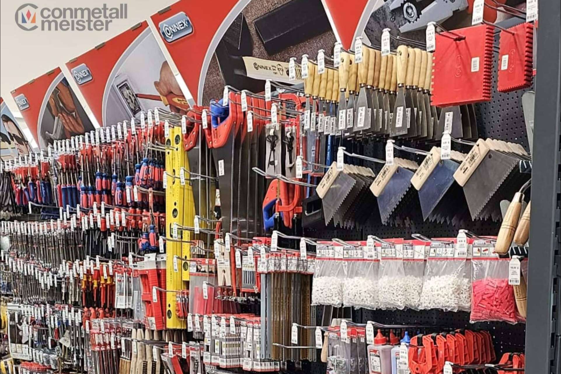 Conmetall España, una compañía que está pisando fuerte en la venta de material para ferreterías y centros de bricolaje
