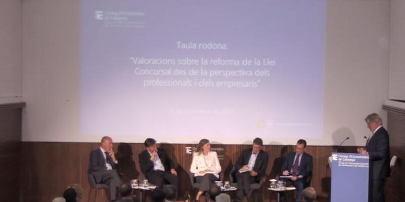 Expertos opinan que la reforma de la Ley Concursal es positiva pero auguran futuras mejoras