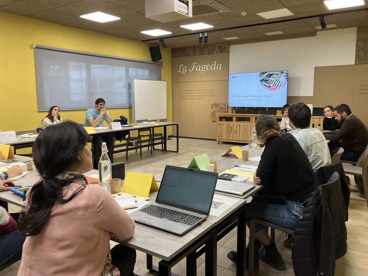 Una decena de emprendedores visitan La Fageda para inspirarse en su «reconocido» modelo empresarial
