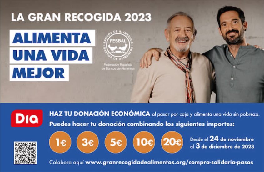 Dia se une un año más a la Gran Recogida de FESBAL para apoyar a los colectivos más vulnerables