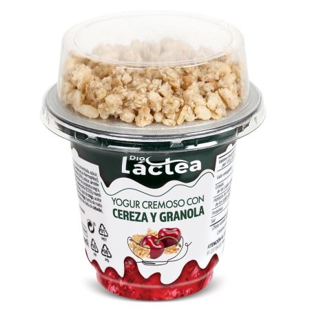 Llegan a Dia los nuevos yogures cremosos con naranja o cereza y granola 2 Merca2.es Dia Yogur cremoso con Cereza y Granola 230gr Merca2.es