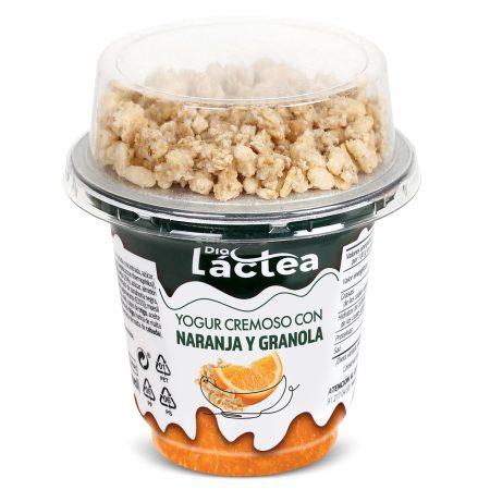 Llegan a Dia los nuevos yogures cremosos con naranja o cereza y granola 1 Merca2.es Dia Yogur cremoso con Naranja y Granola 230gr Merca2.es
