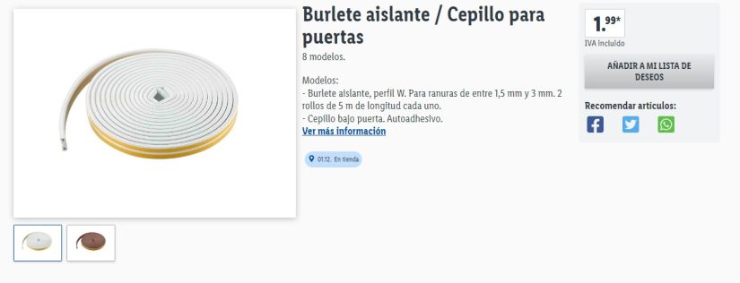 Las instrucciones son muy sencillas