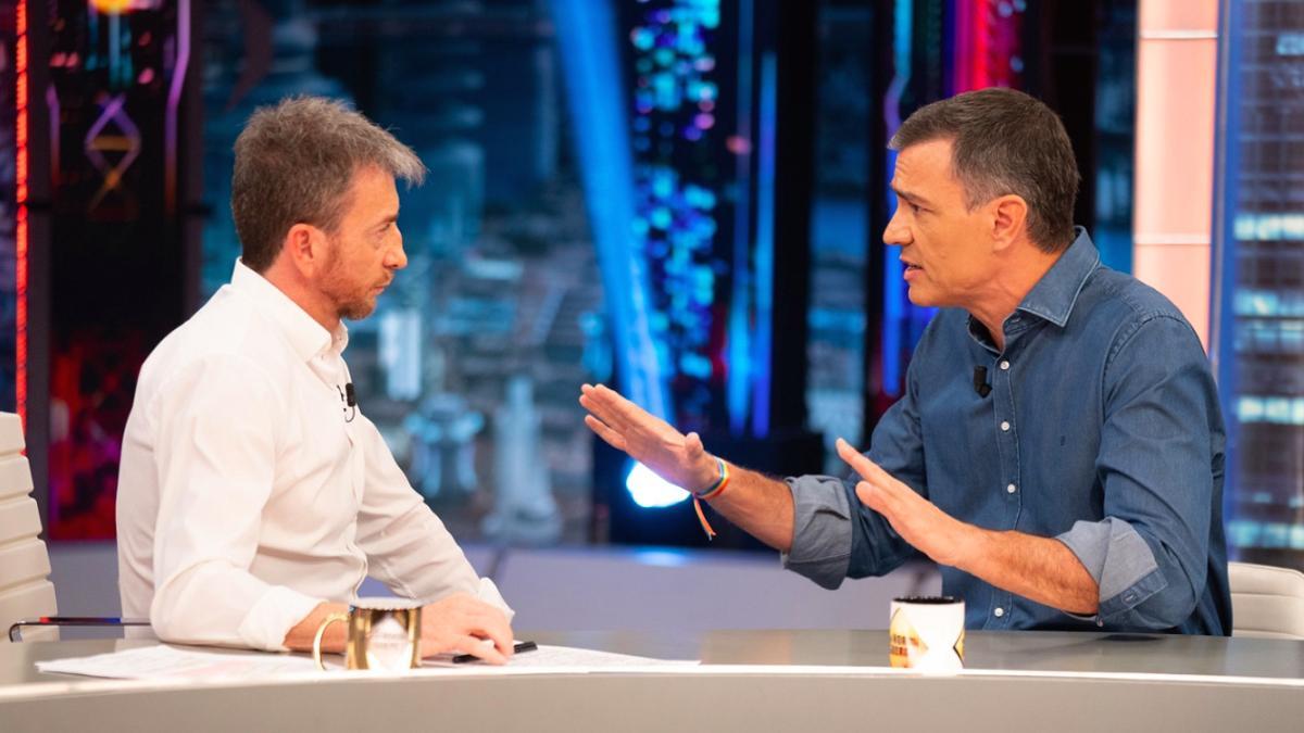 Pablo Motos se convierte en el ‘Guiñol’ de Canal Plus para el Gobierno de Pedro Sánchez