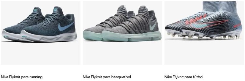 Nike patente