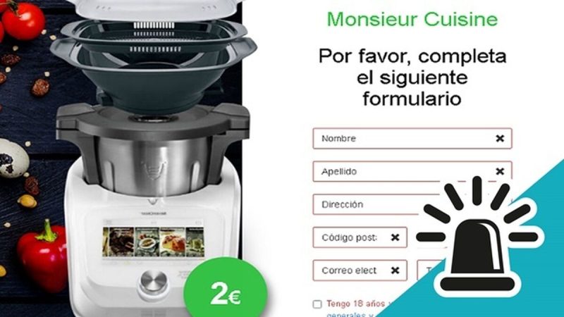 ¡Cuidado! Los hackers están lanzando falsas ofertas del Lidl para este Black Friday 1 Merca2.es Robot cocina Lidl euros estafa 1523257704 524310 1200x675 Merca2.es