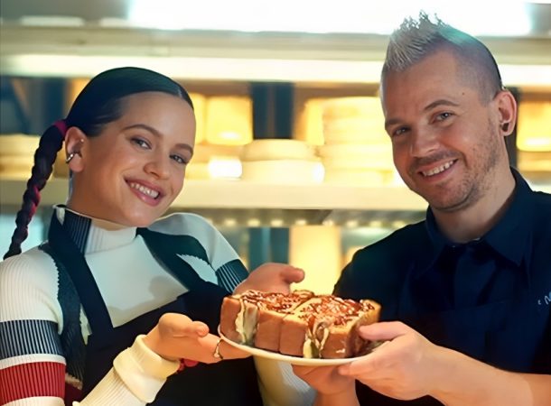 Rosalía y Dabiz Muñoz en Netflix