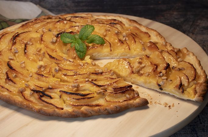 TARTA DE MANZANA Y ALMENDRA. MUY RAPIDA 1 Merca2.es