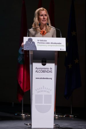  la alcaldesa de Alcobendas, Rocío García Alcántara