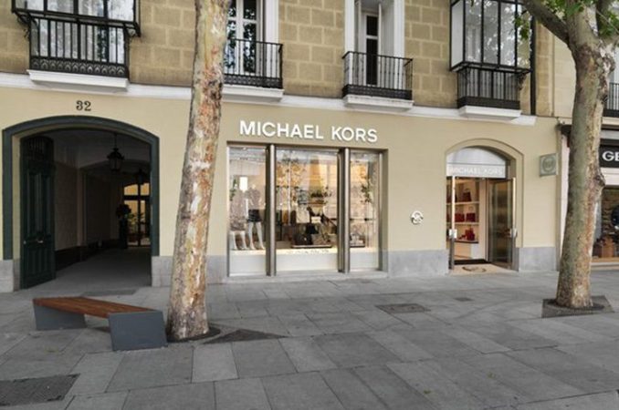 Establecimiento de Michael Kors en la Calle Serrano de Madrid.