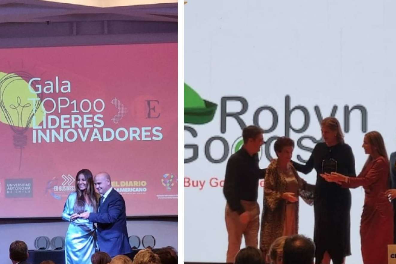 En solo tres años, RobynGoods se alza con dos premios de referencia del ecosistema empresarial nacional