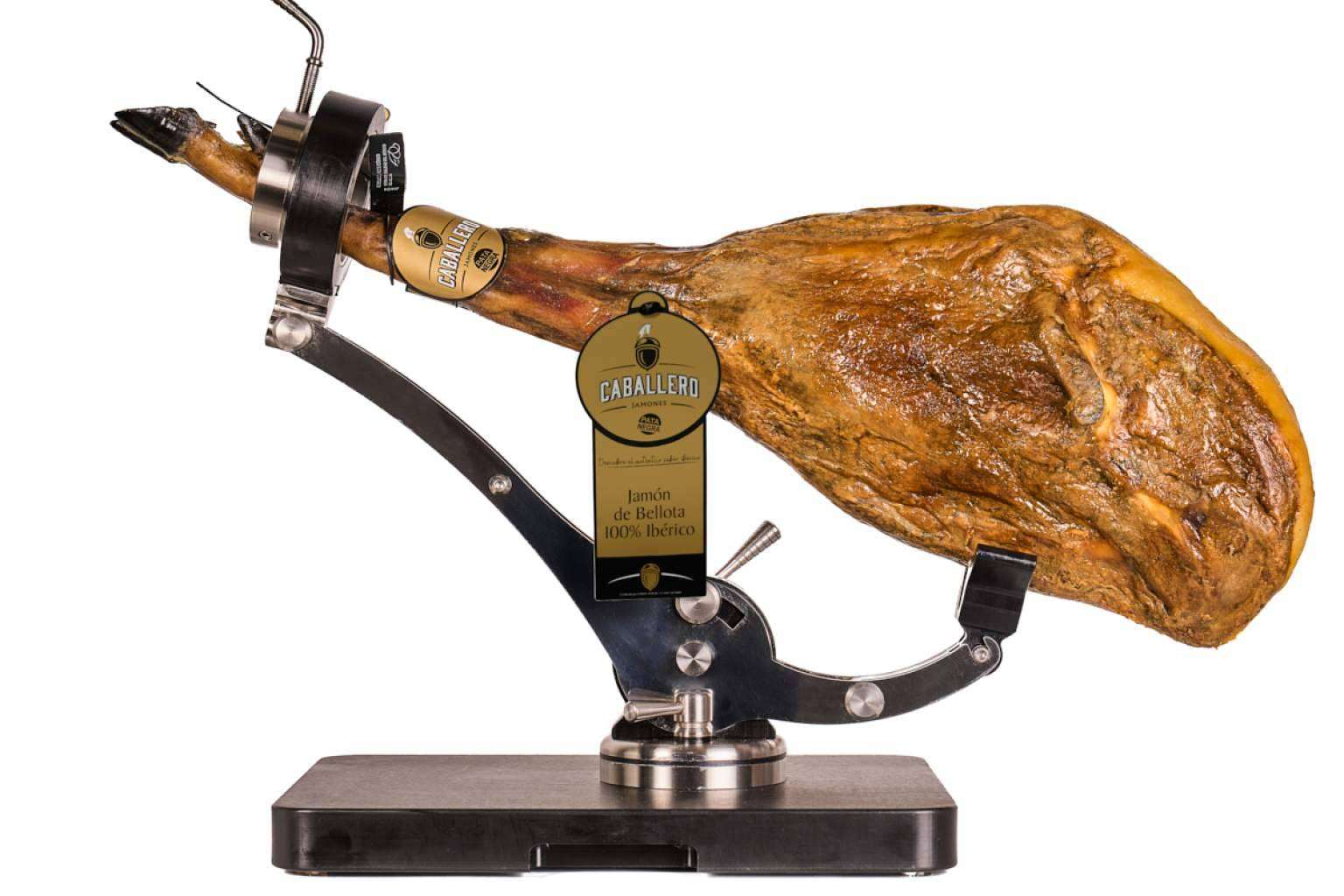 Jamón bellota 100% ibérico de la mano de Jamones Caballero