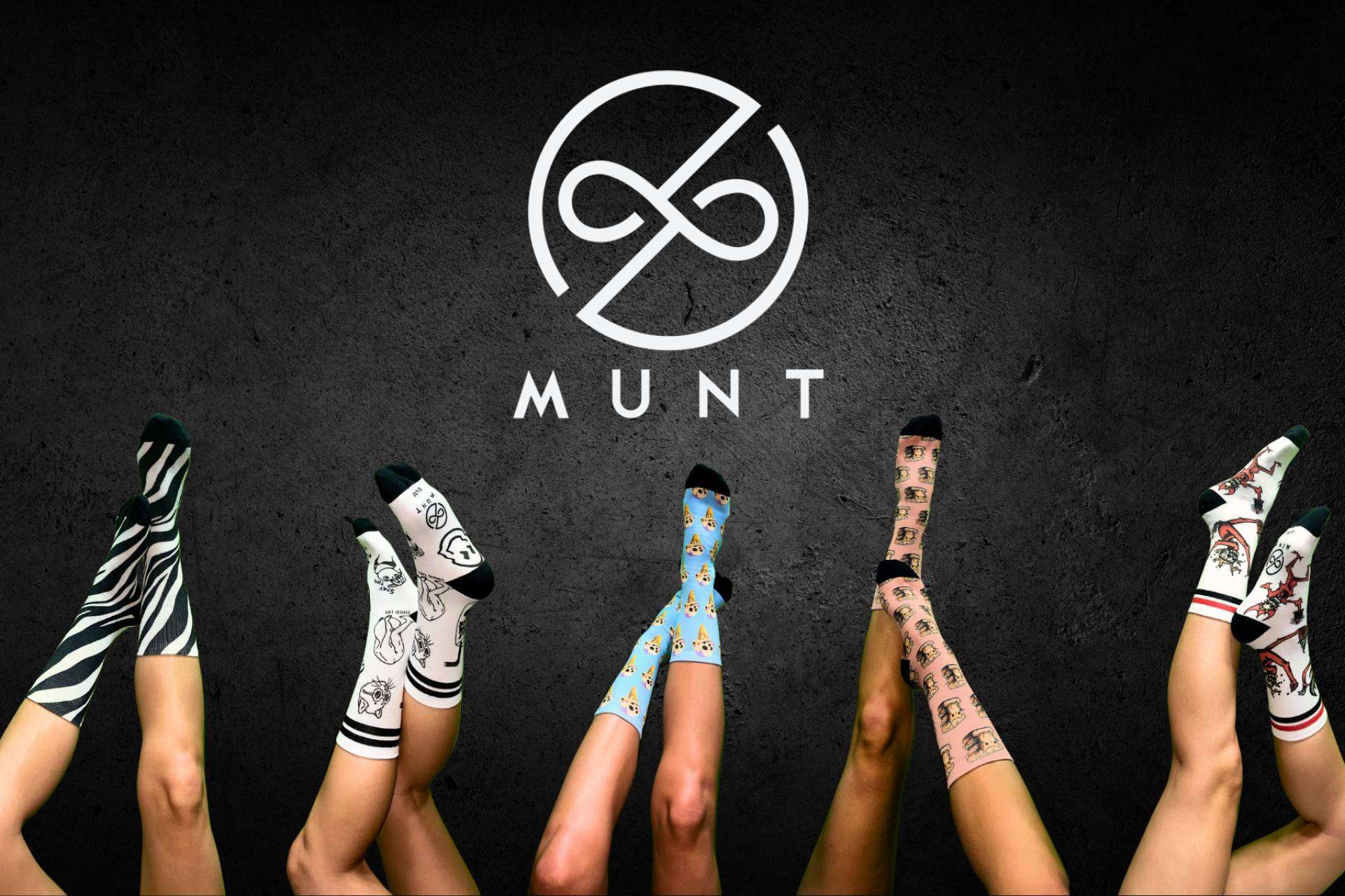 MUNT ofrece calcetines originales y atrevidos