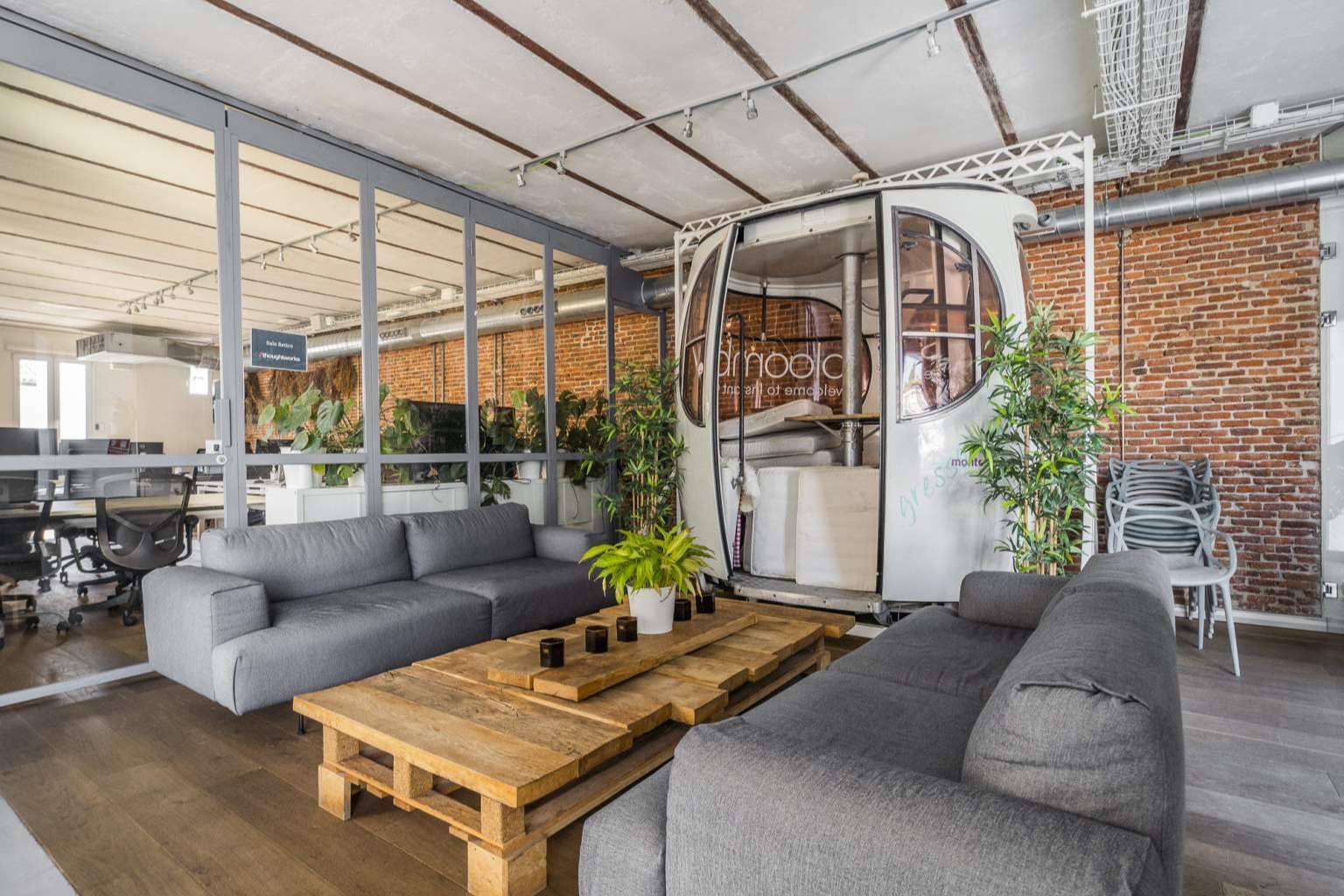 Coklub son los espacios de coworking de Cokrea en pleno corazón del barrio de Salamanca, Madrid