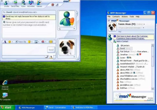 msn messenger Merca2.es