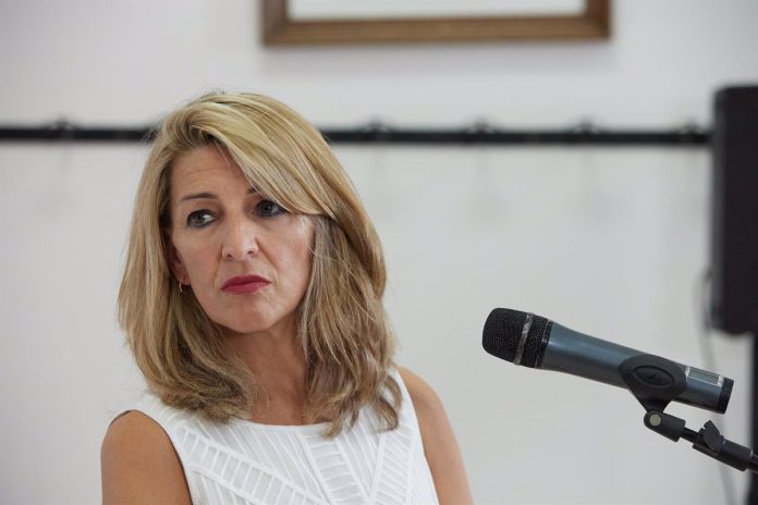 La vicepresidenta segunda, Yolanda Díaz, proponer reducir la semana laboral a 37,5 horas