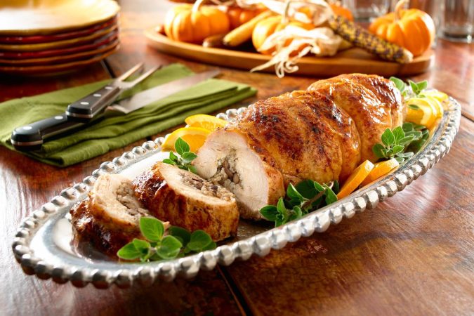 turkey breast stuffed with rice and beans Merca2.es