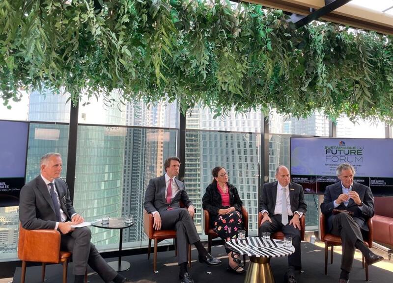 Entrecanales destaca el «gran auge» de las renovables y llama a la sociedad civil a «liderar la transición»