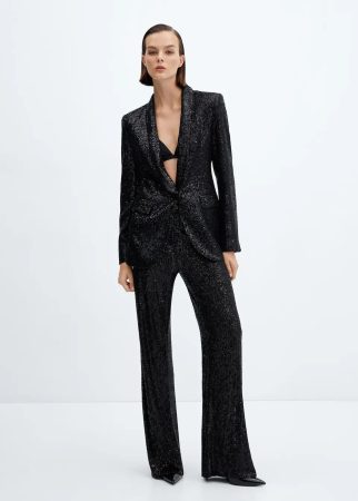 Americana traje lentejuelas