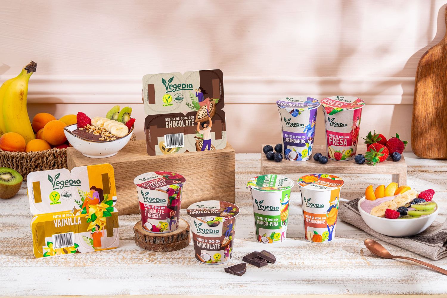 La gama de postres vegetales VegeDia, galardonada con el premio “Producto del Año 2024” por los consumidores