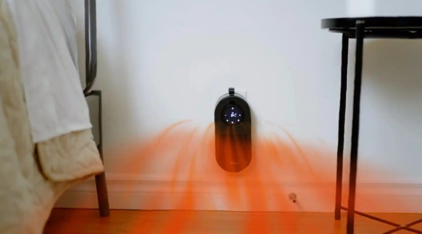 El calefactor portátil capaz de calentar grandes habitaciones y que cabe en una mochila