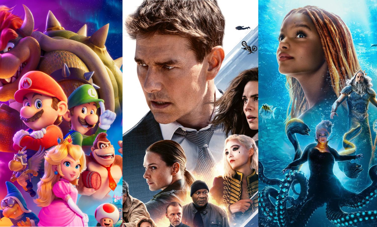 Este es el Top 10 de las películas más taquilleras de 2023